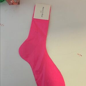 NWT Maria La Rosa laminated Socks